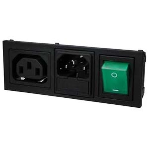 Conector de alimentación eléctrica - COMB2781652xxH - COMESTERO SISTEMI - Socket / hexagonal / en T