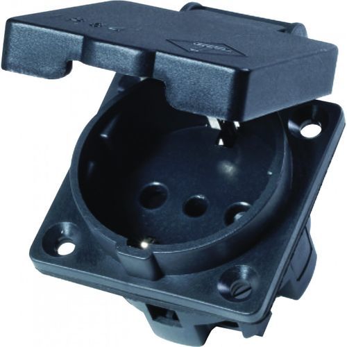 Enchufe y tomacorriente empotrable - 022-K - COMESTERO SISTEMI - IP54 / IEC