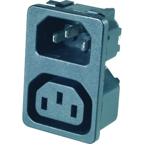 Conector de alimentación eléctrica - 0198 - Q - COMESTERO SISTEMI - hexagonal / en T / hembra