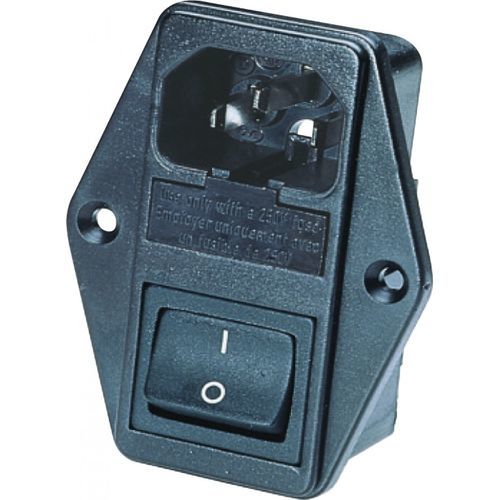 Conector de alimentación eléctrica - 6765 - 2 - COMESTERO SISTEMI - hexagonal / en T / macho