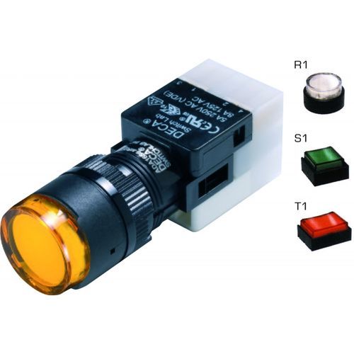 Botón pulsador de parada de emergencia - ADA16S6-xx1 - COMESTERO SISTEMI - electromecánico