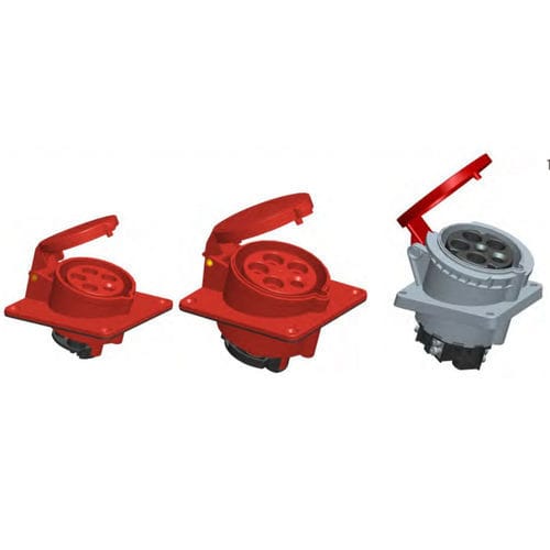 Clavija industrial - CSP-44A - COMESTERO SISTEMI - empotrable / IP44