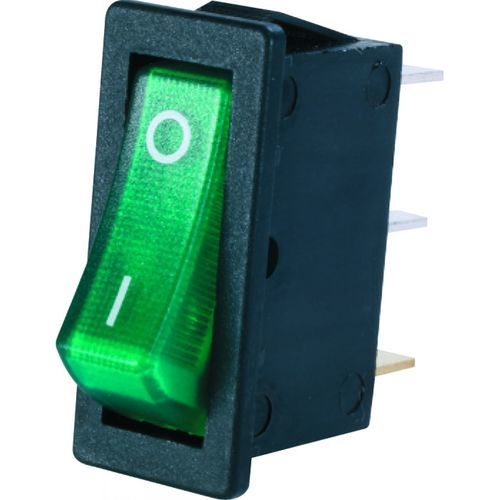 Interruptor basculante - 44 - COMESTERO SISTEMI - unipolar / con luz / con led verde