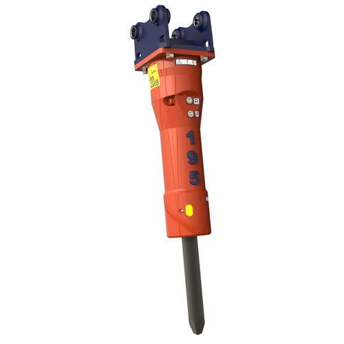 Rompe-rocas hidráulico - MT 195 - TABE Hammers