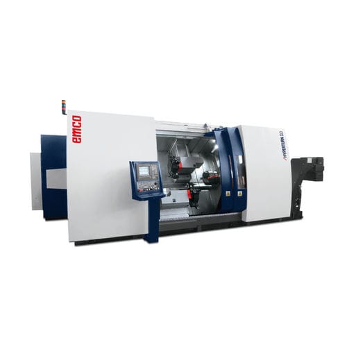 Centro de torneado-fresado CNC - HYPERTURN 110 - EMCO GmbH - horizontal / 4 ejes / de dos torretas