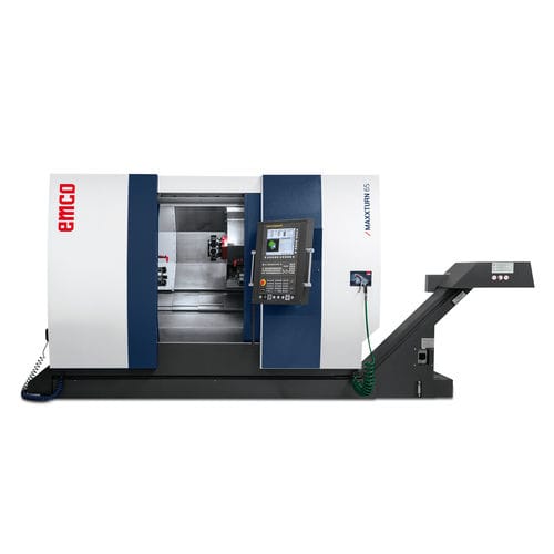 Centro de torneado CNC - MAXXTURN 65-1000 - EMCO GmbH - 3 ejes / universal / de 2 husillos
