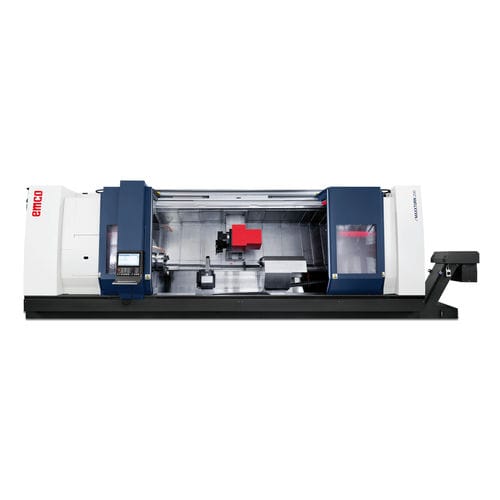 Centro de torneado-fresado CNC - MAXXTURN 200 - EMCO GmbH - horizontal / 3 ejes / de mesa inclinada