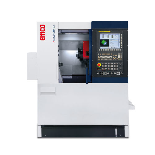 Centro de torneado CNC - EMCOTURN E25 - EMCO GmbH - 3 ejes / universal / 12 herramientas