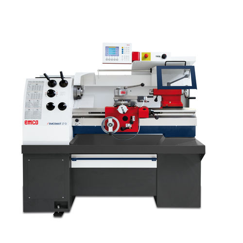 Torno NC - Emcomat-17 D - EMCO GmbH - horizontal / 3 ejes / universal