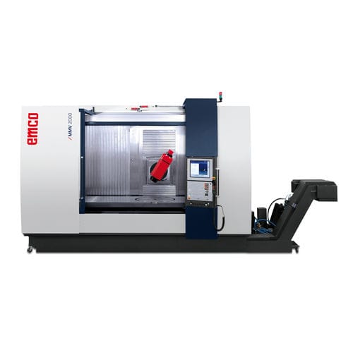 Centro de mecanizado CNC 3 ejes - MMV 2000 - EMCO GmbH - 5 ejes / 4 ejes / con husillo rotativo