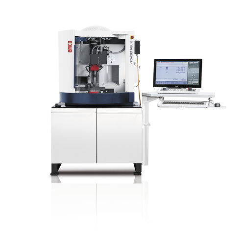 Fresadora CNC de mesa - CONCEPT MILL 55 - EMCO GmbH - 3-4 ejes / vertical / 8 herramientas