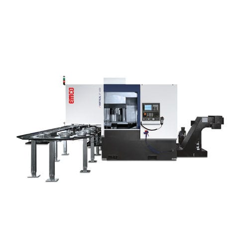 Centro de torneado vertical - VT 400 - EMCO GmbH - CNC / 3 ejes / VDI 40