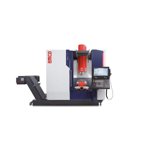 Centro de mecanizado universal - UMILL 750 - EMCO GmbH - 5 ejes / de columna / con mesa rotativa
