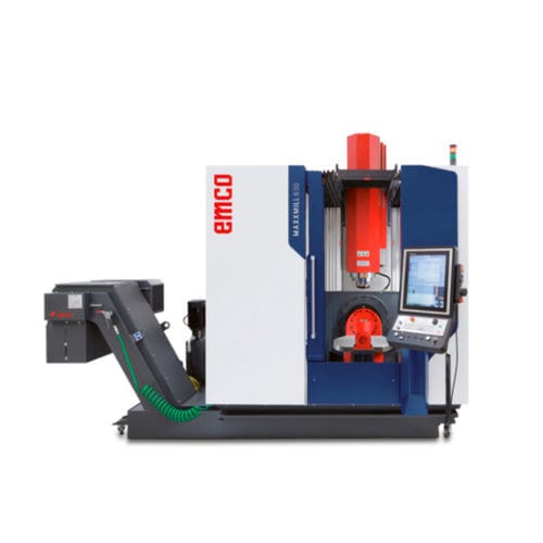 Centro de mecanizado con 5 ejes - MAXXMILL 630 - EMCO GmbH - vertical / de columna / con mesa rotativa