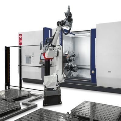 Robot articulado - Roboter - EMCO GmbH - 6 ejes / de carga / de descarga