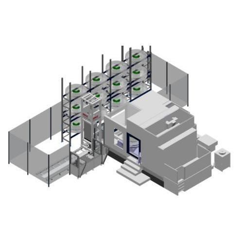 Sistema de paletización no especificado - LARGEPALLET1400 - EMCO GmbH - para cambiador de palets de centro de macanizado / enteramente automático / modular