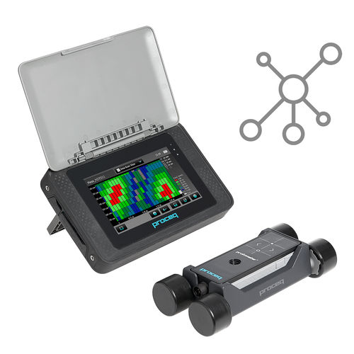 Detector de armaduras de metal - Profometer 630 AI - Proceq - con registrador de datos