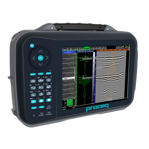 Detector de defectos con transductores múltiples - Proceq Flaw Detector 100 series - Proceq - por ultrasonidos