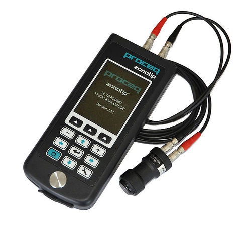 Medidor de espesores portátil - Zonotip (+) - Proceq - de mano / por ultrasonidos / A-scan