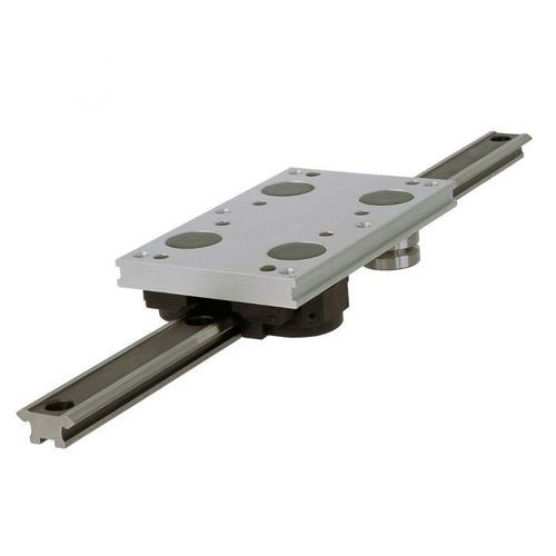 Guía lineal de patín - GV3  - BISHOP-WISECARVER - de rodillos / de precisión / compacta
