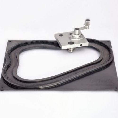 Sistema de guiado de rodillos - 1-Trak - BISHOP-WISECARVER - con riel / de arrastre circular / compacto