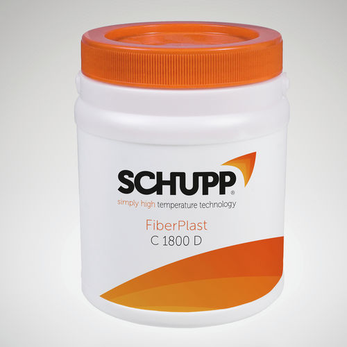 Cola para cerámica - FiberPlast C 1800 D - M.E.SCHUPP Industriekeramik GmbH - monocomponente / industrial / de alta temperatura