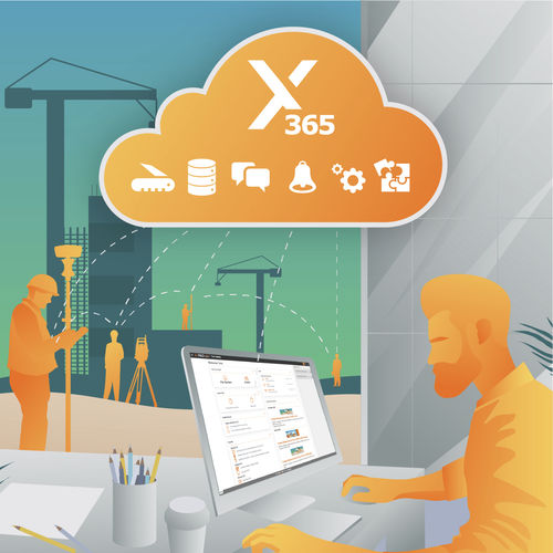 Plataforma web en tiempo real - X-PAD 365 - GeoMax