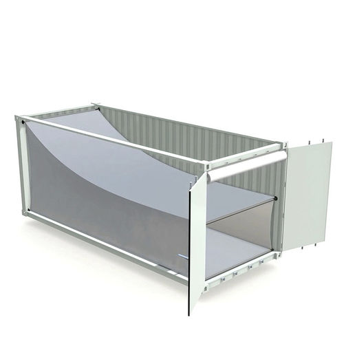 Cajón de poliéster - 360 Eco Packaging - de aluminio / de transporte / para fruta