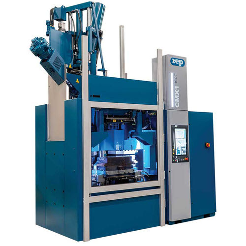 Máquina de inyección vertical - CMX1 - REP international - eléctrica / para caucho