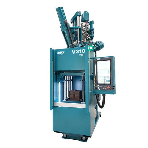 Máquina de inyección vertical - V310-Y500 - REP international - eléctrica / para caucho