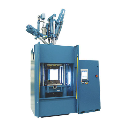 Máquina de inyección vertical - G9A - REP international - hidráulica / eléctrica / para caucho