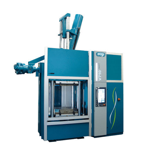 Máquina de inyección vertical - V710-Y8500 - REP international - eléctrica / para caucho