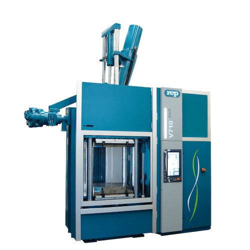 Máquina de inyección vertical - V710-Y11500 - REP international - eléctrica / para caucho