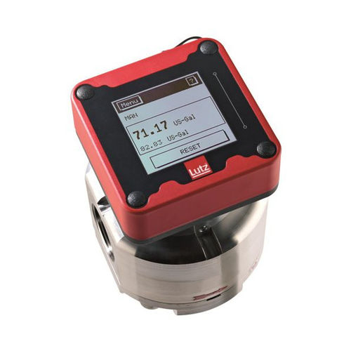 Caudalímetro de piñones ovalados - HDO 400 Niro/Niro - Lutz Pumpen GmbH | Lutz-Jesco GmbH - volumétrico / para aceite / para productos químicos
