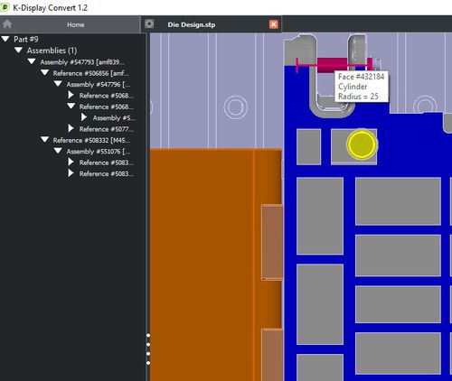 Software de conversión de datos de CAO - Convert - Kubotek Kosmos - visualizador / de importación de fichero CAD / de intercambio de datos CAD CAM