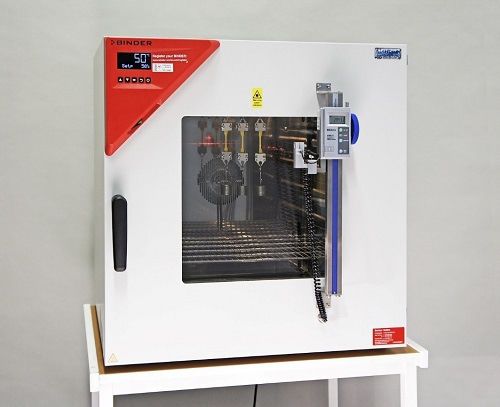 Cámara de pruebas termostática - EB 30 - Elastocon AB - de temperatura / con ventanas / de acero inoxidable