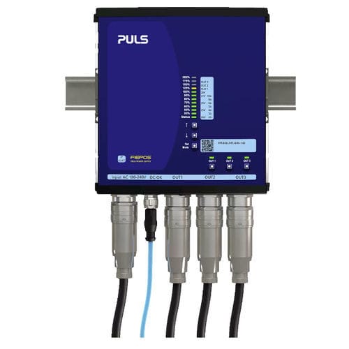 Alimentación eléctrica en riel DIN - FPS300.245-049-102 - PULS GmbH - AC/DC / de tres salidas / ajustable