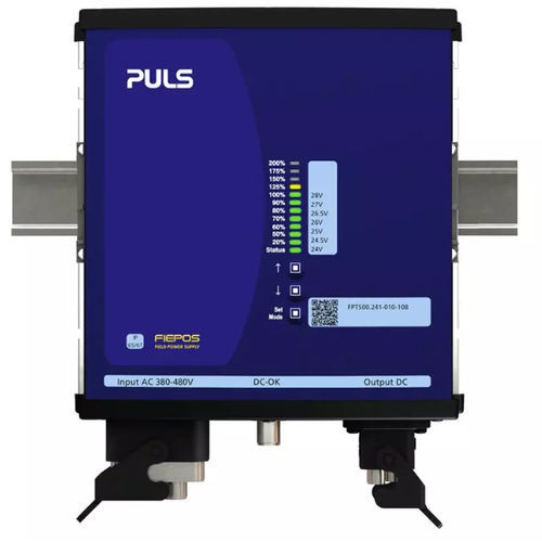 Alimentación eléctrica en riel DIN - FPT500.241-010-108 - PULS GmbH - AC/DC / ajustable / trifásica