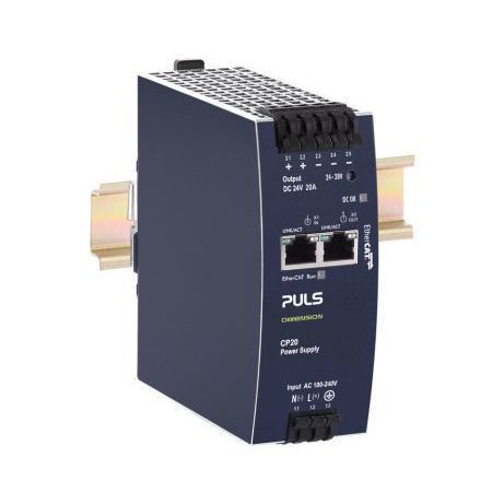 Alimentación eléctrica en riel DIN - CP20.241-ETC - PULS GmbH - AC/DC / de salida simple / monofásica