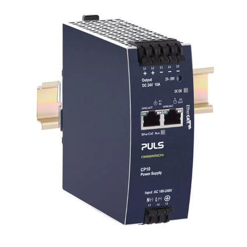 Alimentación eléctrica en riel DIN - CP10.241-ETC - PULS GmbH - AC/DC / regulada / de salida simple