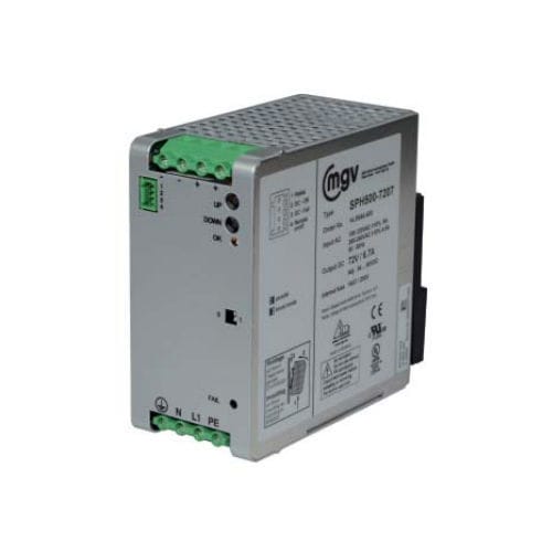 Alimentación eléctrica en riel DIN - SPH500-2420 - MGV - AC/DC / de salida simple / conmutada
