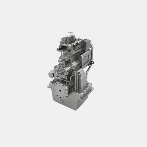 Motor de gas - RSV - RENK GmbH - monocilindro / marino