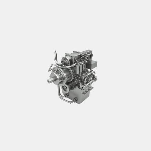 Motor de gas - T²RECS - RENK GmbH - monocilindro / marino