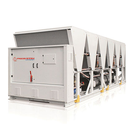 Refrigerador de agua - RACA HEAVY DUTY - Frigosystem S.r.l. - para refrigeración / free cooling / con compresor de tornillo