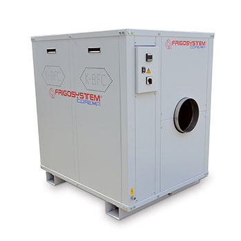 Intercambiador de calor con tubo en espiral - KBFC - Frigosystem S.r.l. - aire-agua / de acero inoxidable / para refrigeración