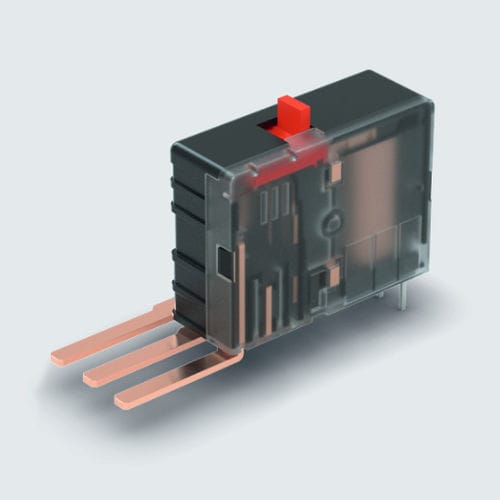 Relé electromecánico 6 V CC - 703 - GRUNER - 48 V CC / 1NA / para circuito impreso