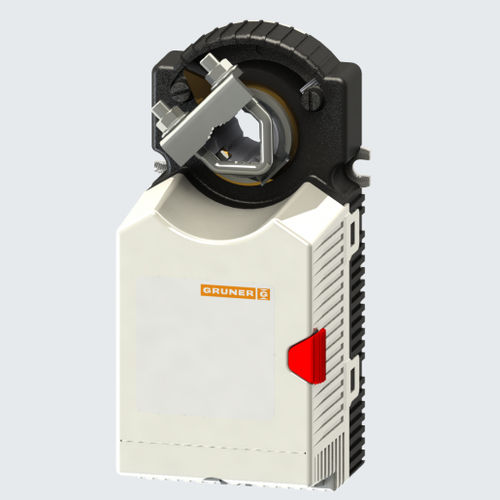 Actuador de compuerta eléctrico - 225-024T-05 - GRUNER - rotativo / para instalación de ventilación / DC