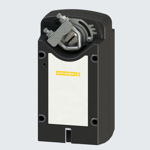 Actuador de compuerta eléctrico - 342-230-15-S2/RE16 - GRUNER - rotativo / IP54 / de protección contra el fuego y el humo