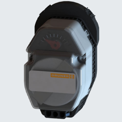 Actuador de compuerta eléctrico - 237D-024-50 - GRUNER - rotativo / IP20 / para OEM