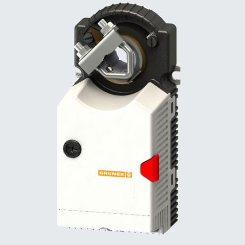 Actuador de compuerta eléctrico - UL-225-024T-070-S2 - GRUNER - rotativo / para instalación de ventilación
